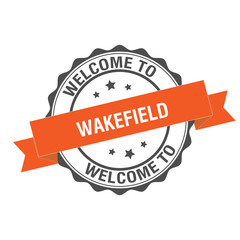 Welcome to Wakefield stamp illustration