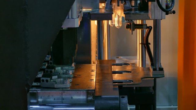 Plastic Bottle Blow Molding Machine in factory