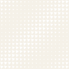 Vector seamless subtle pattern. Repeating geometric tiles. Monochrome halftone grid. Simple shapes lattice