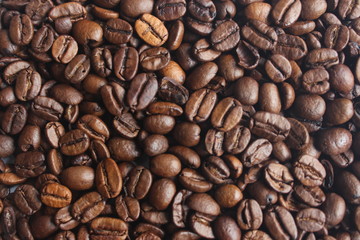 coffee beans as a background
