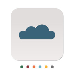 Papier Icon - Wolke