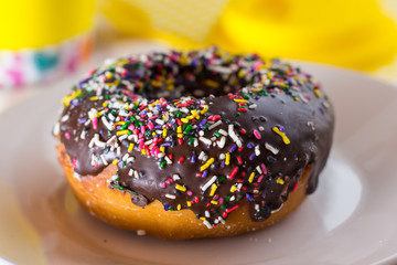 Colorfull donut