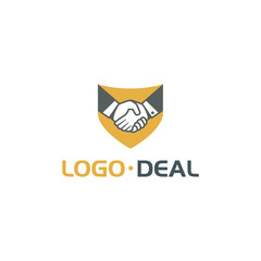 Handshake logo for business
