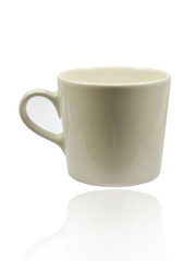 coffee cup isolated on white