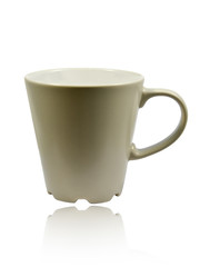 coffee cup isolated on white