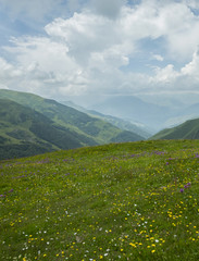 Mountains of Republic of Georgia 