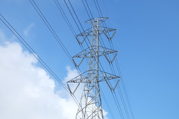 high voltage pole