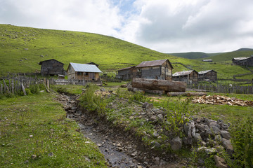 Obraz premium Mountains of Republic of Georgia 
