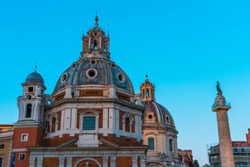 Santa Maria di Loreto church in Rome
