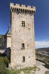 Fototapeta premium Grande Tour of the Chateau de Foix