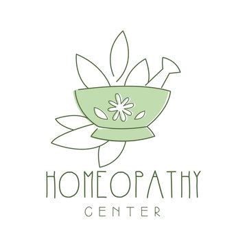 Homeopathic center logo symbol