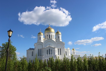 Seraphim of Sarov in the Holy Trinity Seraphim-Diveevo monastery in Diveevo, Russia