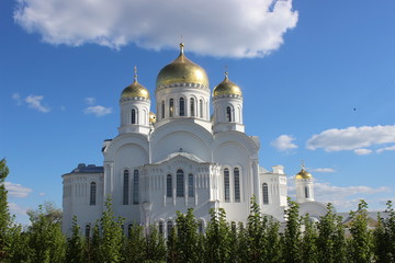 Seraphim of Sarov in the Holy Trinity Seraphim-Diveevo monastery in Diveevo, Russia