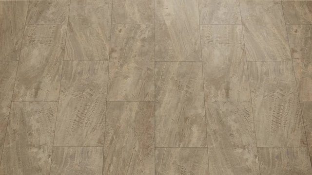 Boom shot showing detail of luxurious travertine marble floor for background 