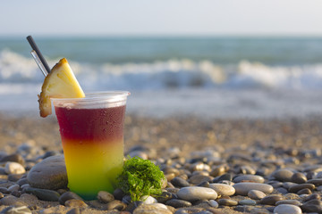Fruity Cocktail Beyond The Waves