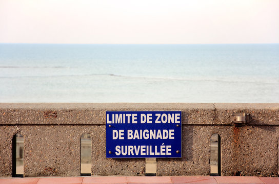 danger baignade non surveill&eacute;e