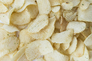 Chips corrugated harmful product