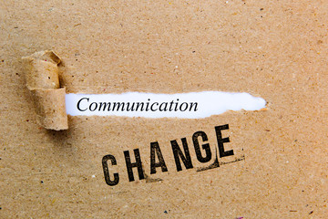 Change - Communication - successful strategies for change 
