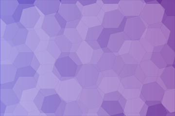 Purple vector shining hexagon pentagon template. Shining colored illustration in a brand-new style.  Hexagon pattern for your business design. Low poly crystal background.