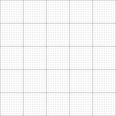 Seamless grid dots, simple technology background tilable