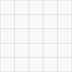 Seamless grid dots, simple technology background tilable