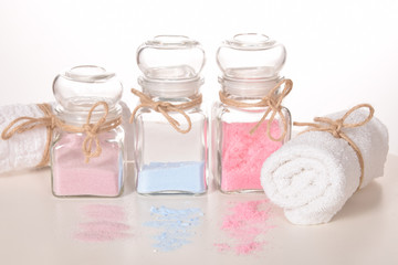 Three salts for relaxation bath