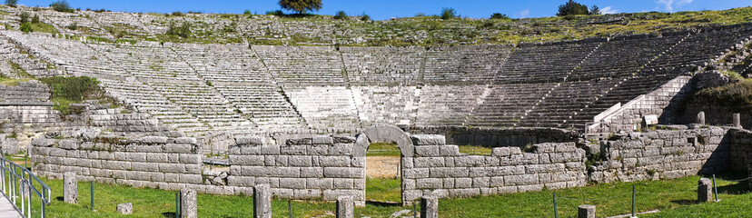 Dodoni ancient theater, Ioannina, Greece