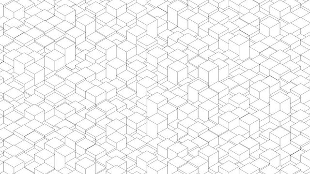Isometric cube structure 