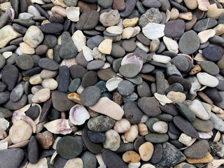 texture, stone, rock, material, pebble, pattern, mineral, nature, ground, shape, decoration, background, smooth, wallpaper, outdoor, geology, natural, textured, sand, cobblestone, river, pile, small, 