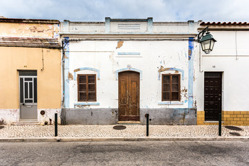Fototapeta na wymiar Row House in Alvor Portugal