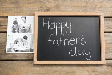 photographs by slate with happy fathers day text