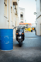 Fototapeta premium Art Deco Scooter