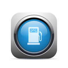 Square Push-Button - Vector