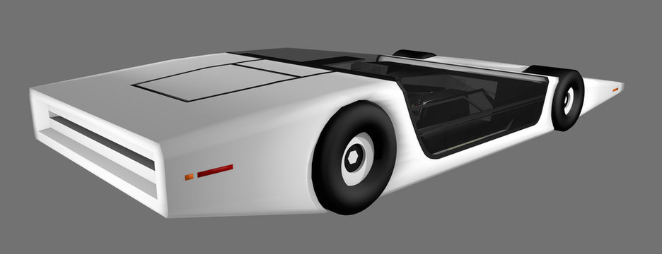 Fototapeta Future sport car