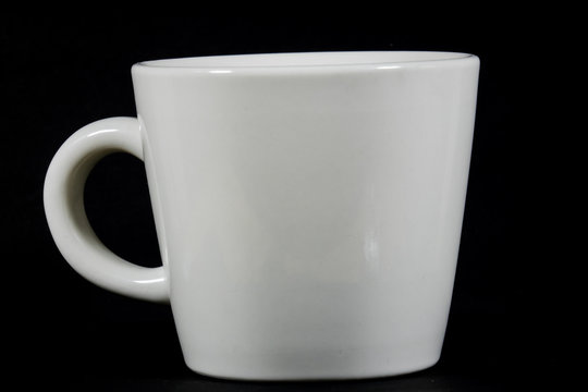 White Coffee Cup