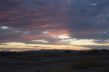 Fototapeta na wymiar Clouds at sunset