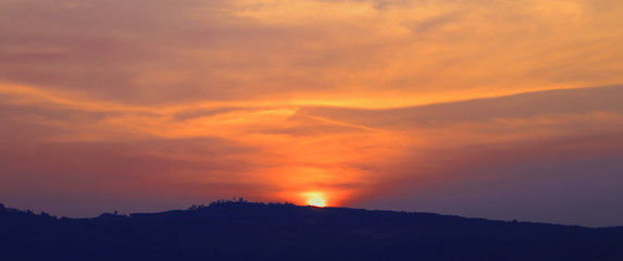 Tropical sunset