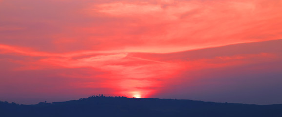 Tropical sunset