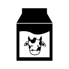 black milk box vector illustration graphic design
