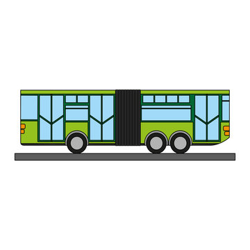 toy bus graphic icon vector illustration design
