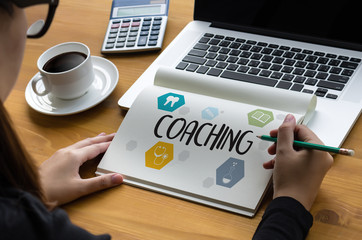 COACHING Training Planning Learning Coaching Business Guide Instructor Leader