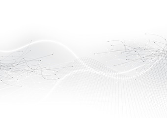 vector background abstract technology communication data Science