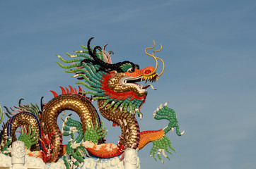 Chinese dragon image.