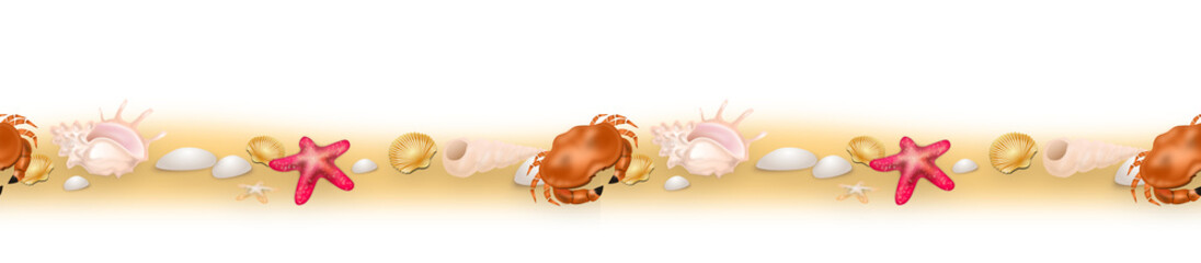 Seaside decoration line