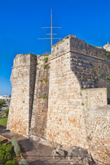 Fototapeta na wymiar Citadel of the coastal town of Cascais
