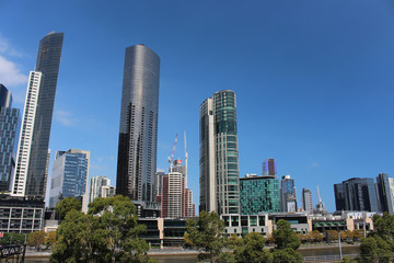 Fototapeta na wymiar Skyline-Melbourne