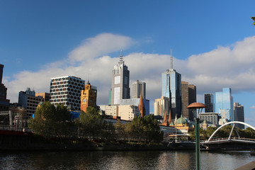 Fototapeta na wymiar Skyline Melbourne