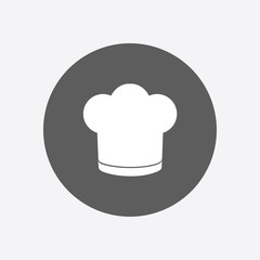 Chef hat sign icon. Hat cooking symbol.