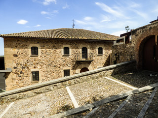 A view of Caceres' old town