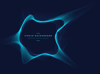 circle particle comet shape